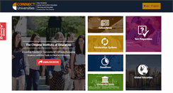 Desktop Screenshot of connectuniversities.com